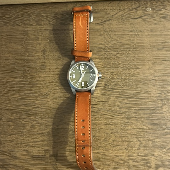 Brown Leather Men's filson Watch